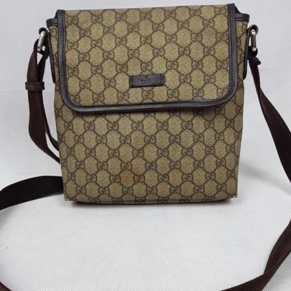 Vintage gucci messenger bag